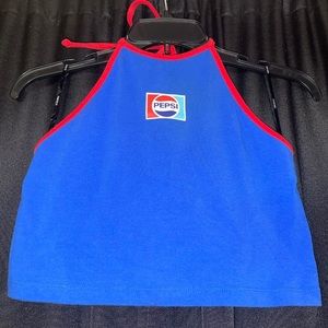 PepsixForever21 Halter Crop Top